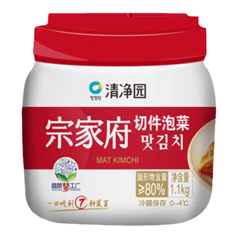 韩国清净园切件泡菜桶装下饭菜