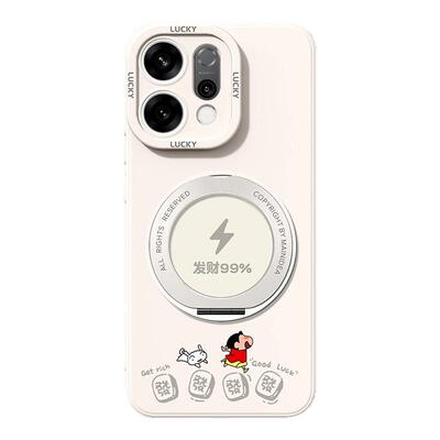 opporeno15手机壳带支架reno14/13/12/11/10/9/8/7新款oppo适用reon6pro+十全包5k男4se3外壳ace2z女5g套15c