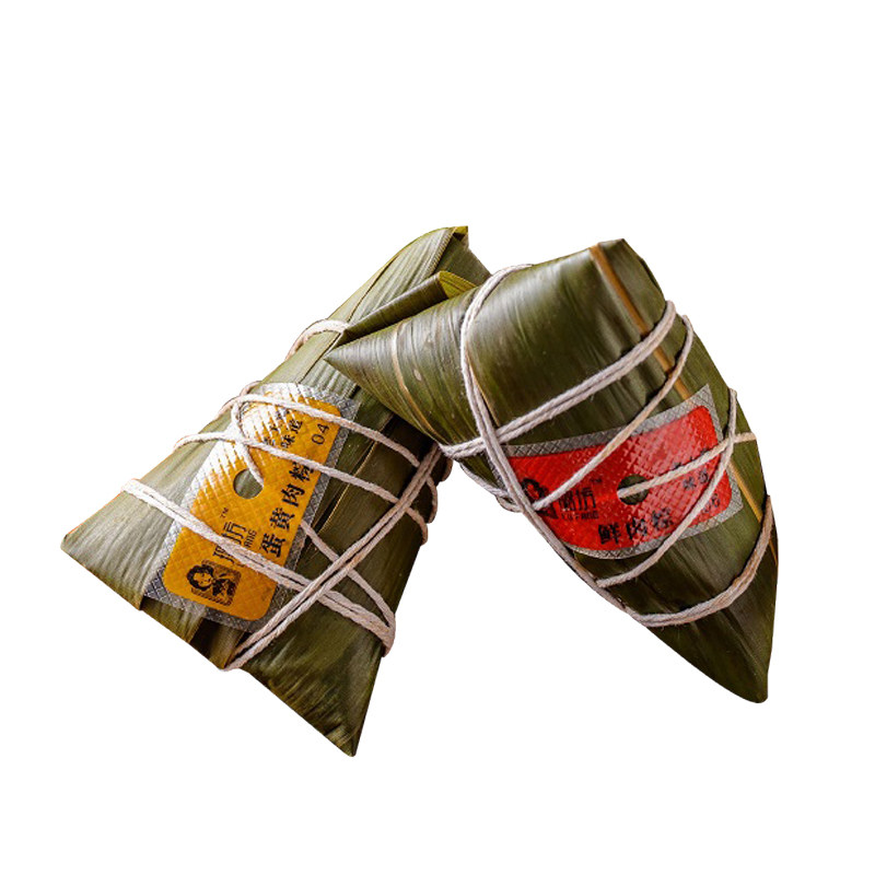 上海璐坊粽王新鲜短保传统手工鲜肉粽蛋黄肉粽 240g*10只