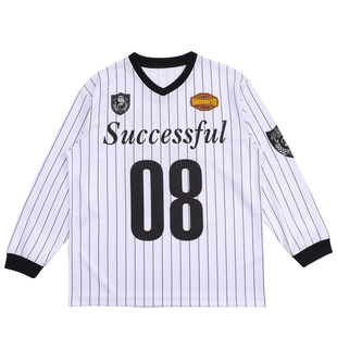 贝可家街舞儿童潮服套装男童嘻哈条纹长袖hiphop少儿街舞演出服装