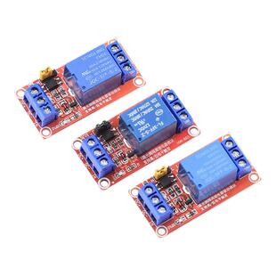 红版1路继电器模块带光耦隔离支持高低电平触发扩展板5V9V12V24V