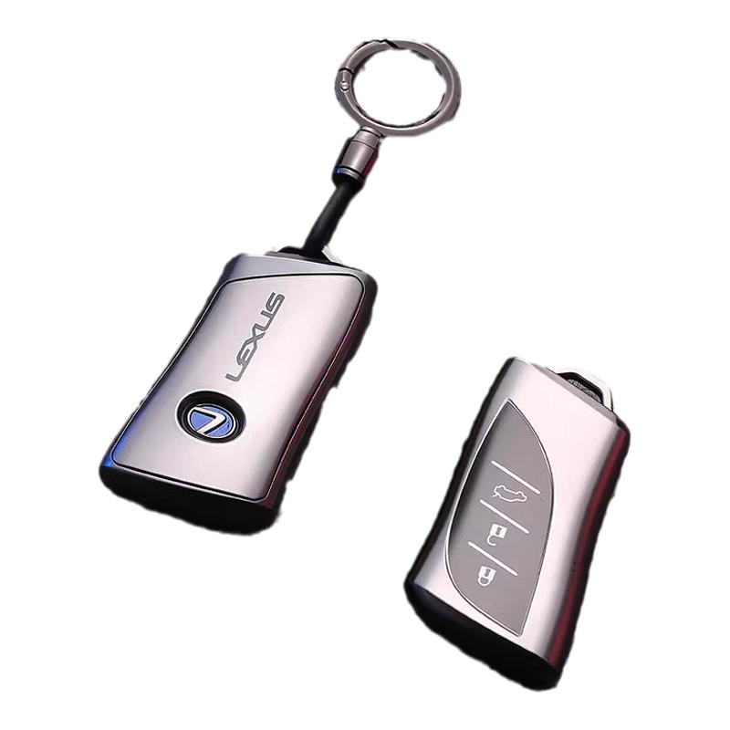 雷克萨斯es200钥匙包专用RZ300e/NX/UX300h/RX350h汽车钥匙套扣壳