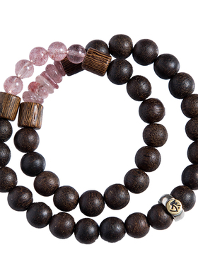 天然沉香木纯银十二生肖本命像