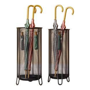 雨伞收纳架雨伞桶家用门口放伞架子商用挂伞沥水伞架置物架大容量