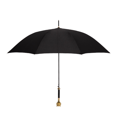 foxrain复古老虎头长柄轻奢雨伞