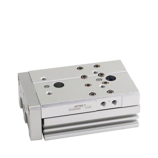 亚德客滑台气缸HLQ20X10X20X30X40X50X75X100X125X150-S/SA/SAS