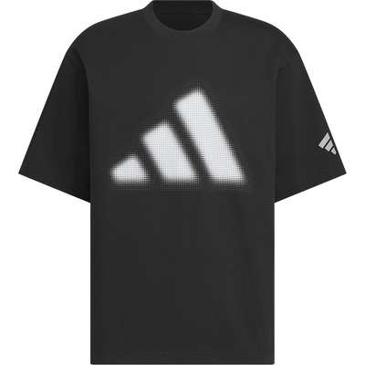 Adidas/阿迪达斯正品2025夏季款男士耐穿针织透气休闲短袖KF0676