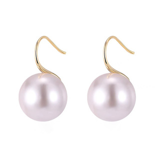 纯银珍珠耳饰耳钉高级感轻奢耳钩耳坠高跟鞋珍珠耳环2026新款爆款