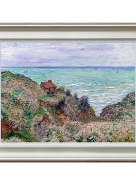 风色美式实木风景油画版画装饰画