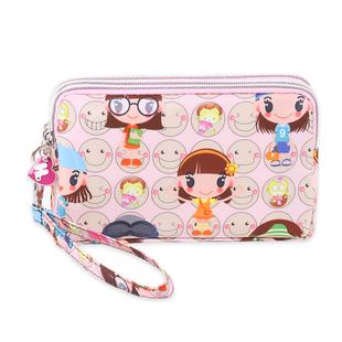 装手机零钱包女帆布手拿包迷你小包包放钥匙手包大容量妈妈款钱袋