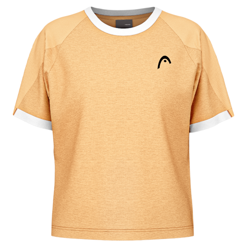 HEAD海德2025夏季新款舒适透气运动T恤女PLAY Tech T-Shirt Women