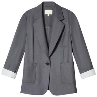 【周雨彤同款】PSALTER诗篇宽松西装职业外套上衣2025夏款