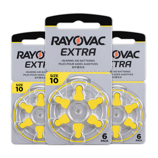 英国进口RAYOVAC雷特威助听器电池A312A10A13A675专用正品EXTRA