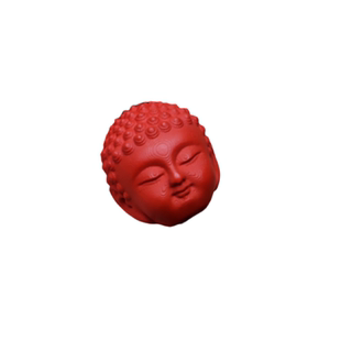 保真朱砂宝宝佛头珠散珠小配件挂件吊坠饰品星月金刚菩提文玩配饰