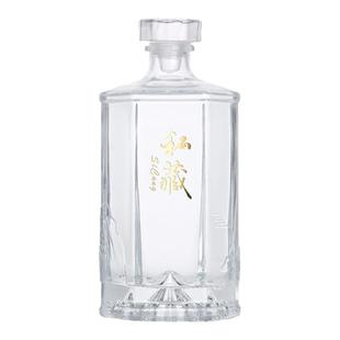 高端玻璃白酒瓶空酒瓶自酿密封专用瓶子高档包装定制储存装泡酒瓶