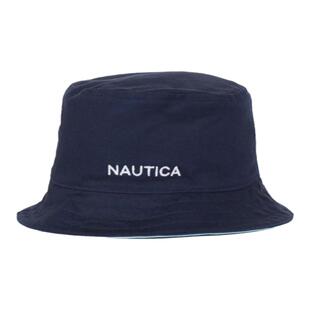nautica/诺帝卡男帽子渔夫帽净版logo简约休闲正品L2759T