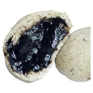 亲食派黑芝麻包流心馅料儿童学生营养早餐孕妇主食半成品懒人速食