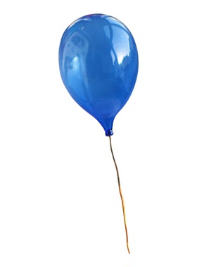 彩色空心气球玻璃泡泡DIY造景