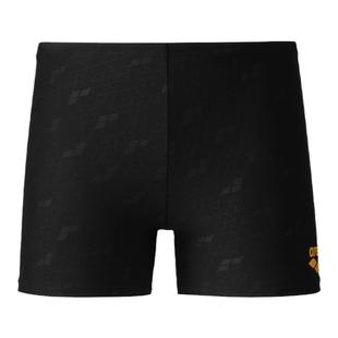 arena阿瑞娜男士健身专业运动暗纹弹力高抗氯防尴尬低腰平角泳裤