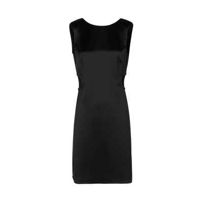 LESS时尚圆领短款无袖连衣裙2M7G12670