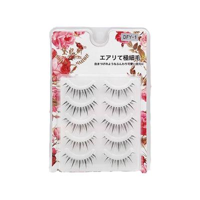 台湾纯手工217/216透明细梗梗假睫毛贴自然逼真裸妆仿真眼睫毛