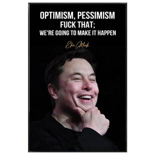 埃隆马斯克海报 Elon Musk nasa spacex企业家名人航天航空相框画