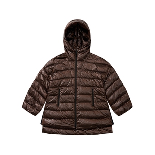 COMMXN·自由出行轻薄亮面羽绒休闲户外鸭绒排骨羽绒服2025冬季女