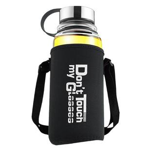 德国大容量玻璃杯便携外带盖过滤泡茶杯耐摔防爆2000ml水果花茶壶