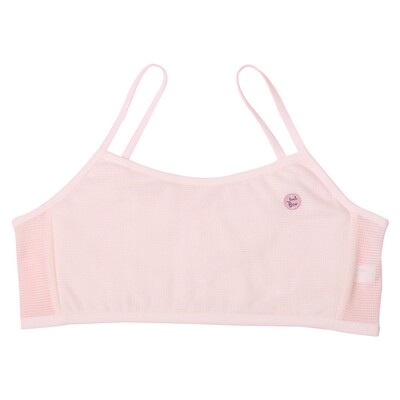 网眼透气100%纯棉里料发育期内衣