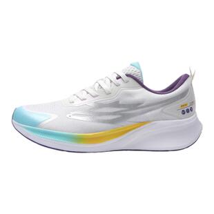 领跑梦想碳板跑步鞋男初中生体育课专用超轻减震体测体考运动鞋女