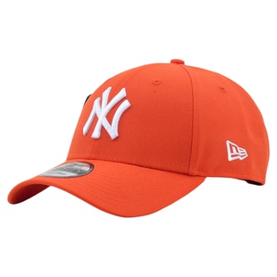 韩国代购NEWERA纽亦华帽子男女同款经典940硬顶NY大标棒球帽橙色