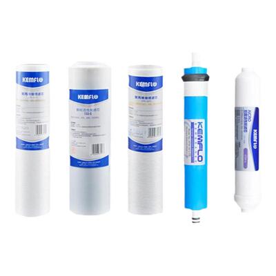 康富乐净水器滤芯五级套装活性炭