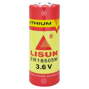 力兴ER18505M锂电池3.6V 家用预付费IC插卡式智能水表 大容量大功率 热水表冷水表A型 流量计 天然煤气表