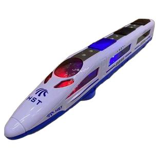 儿童玩具男孩仿真高速列车和谐号动车高铁火车列车电动闪光灯光