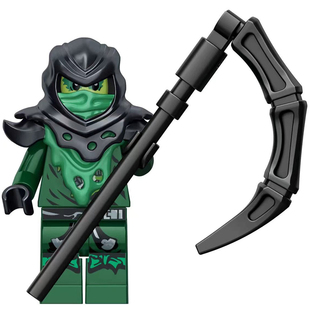 幻影忍者适用于乐高积木小人仔男孩拼装玩具邪恶绿摩罗蛇怪骷髅