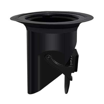 蹲便器防臭器加大口径黑色耐脏污