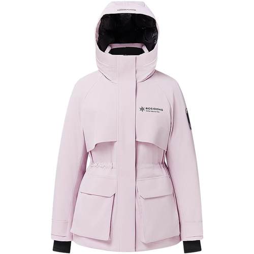 波司登2025新款冬季派克羽绒服女冰雪运动保暖连帽户外收腰显瘦