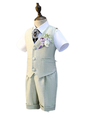 儿童西装套装男童花童婚礼