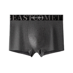 野兽来了男士内裤纯棉条纹抗菌新款透气100A抗菌四角潮流男款平角