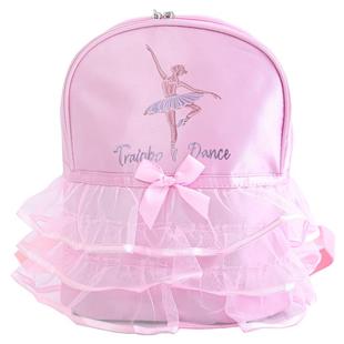 儿童舞蹈包跳舞女中国舞拉丁芭蕾衣服定制印logo背包双肩包收纳包