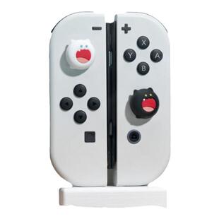 极想 任天堂switch摇杆帽适用于switch oled键帽joycon左右手柄摇杆套lite按键帽硅胶软套立体摇杆套防滑配件