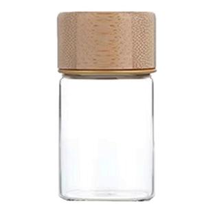 玻璃储物罐金豆子收纳瓶透明小瓶子防摔迷你密封分装瓶透明防潮