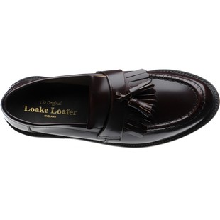 LOAKE Brighton_E 英国名鞋 男士手工固特异经典乐福皮鞋 2色