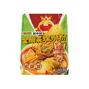 猫超臻选柳州螺蛳粉盐中甜金酸菜臭宝螺蛳粉410g速食宵夜