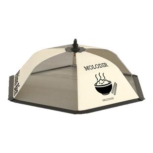 可折叠菜罩2025新款家用餐桌罩子防尘防虫神器剩饭剩菜食品收纳罩