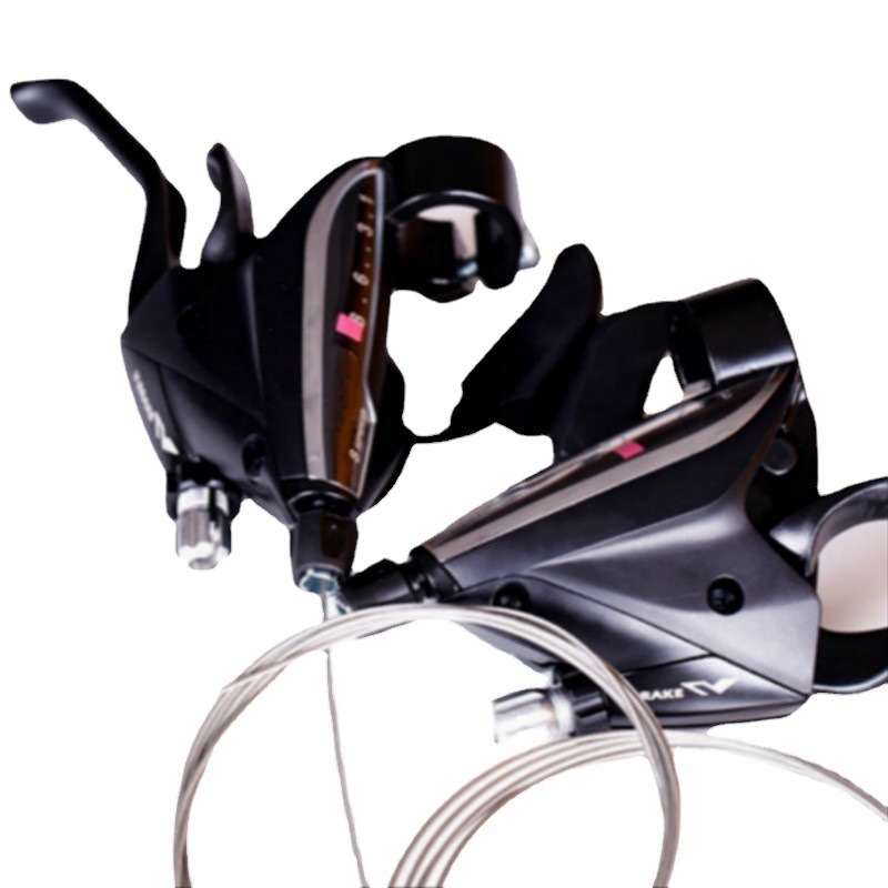 212427速山地车连体指拨自行车调速器变速器一体配件ef65-7-8-9