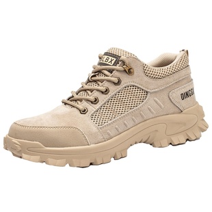 劳保鞋男款男士防砸防刺穿耐磨钢板冬季工地鞋子工作钢头轻便棉鞋