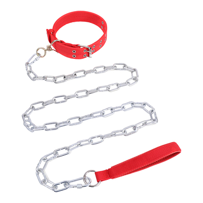铁链狗牵引绳大型犬项圈宠物用品