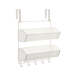 门后置物架挂门上挂钩挂衣架免打孔超薄挂包包架柜门衣柜侧面挂篮