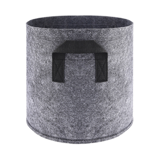 美种植袋灰色加厚特大阳台楼顶种菜盆培育苗盘大容量营养钵种栽